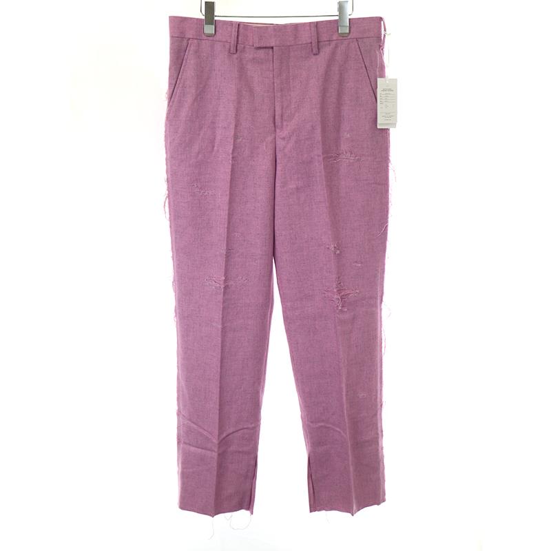 doublet ダブレット 22SS RECYCLE WOOL DAMAGED TROUSERS doublet ダブレット 22SS RECYCLE WOOL DAMAGED TROUSERS