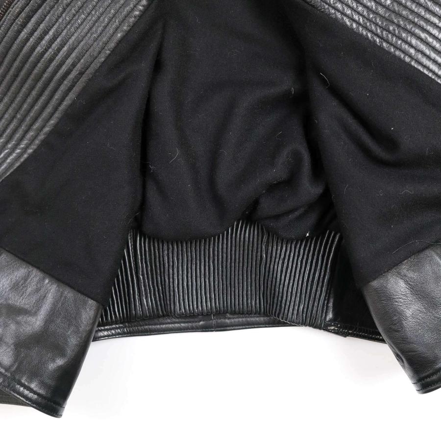 ジャンニヴェルサーチェ　レザージャケット　レザーコート　80’s 90’s 44 GIANNI VERSACE ジャンニ ヴェルサーチ 80's ビンテージ キモノ