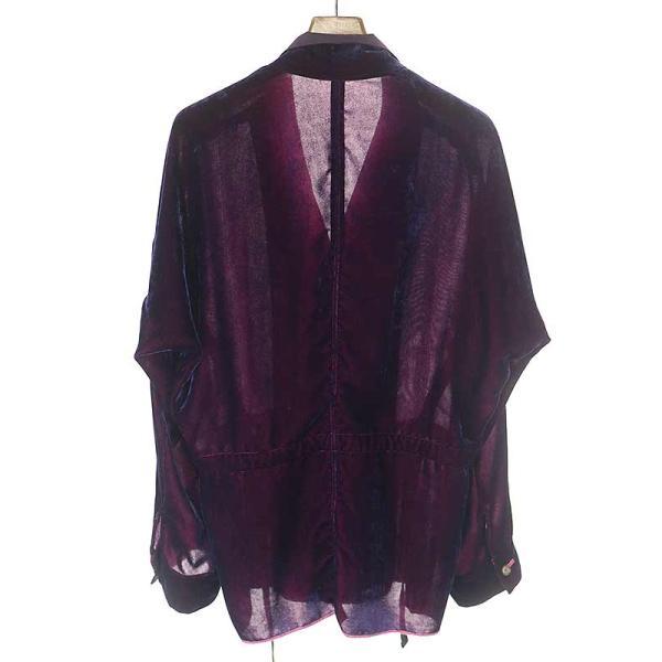 BED J.W. FORD（ベッドフォード） 19AW ショールカラーベルベット 