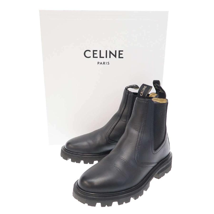 CELINE（セリーヌ） カーフスキン マーガレット チェルシーブーツ 
