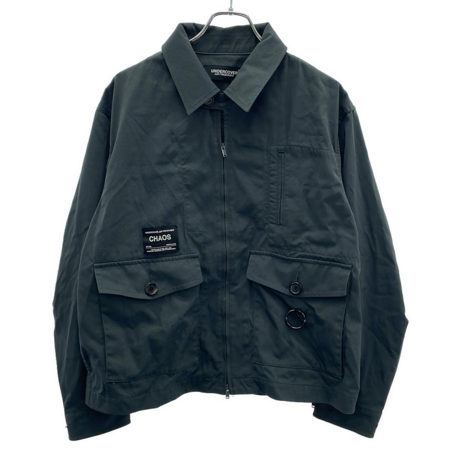 UNDER COVER アンダーカバー 24SS NyツイルパッカリングZIPブルゾン UC1D4203-2 カーキ系 3 UNDERCOVER（アンダーカバー） 24SS NyツイルパッカリングZIPブルゾン