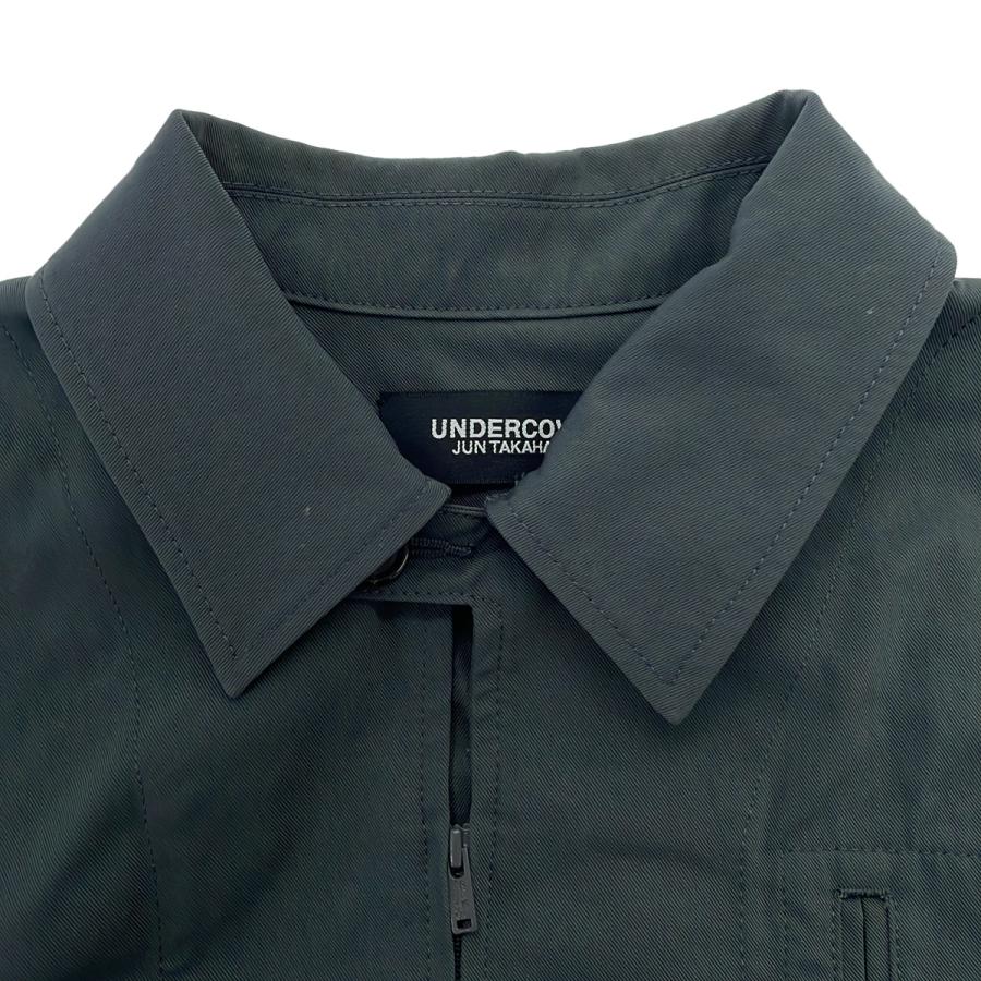 UNDERCOVER（アンダーカバー） 24SS NyツイルパッカリングZIPブルゾン