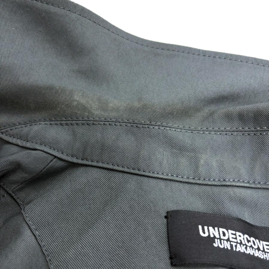 UNDERCOVER（アンダーカバー） 24SS NyツイルパッカリングZIPブルゾン