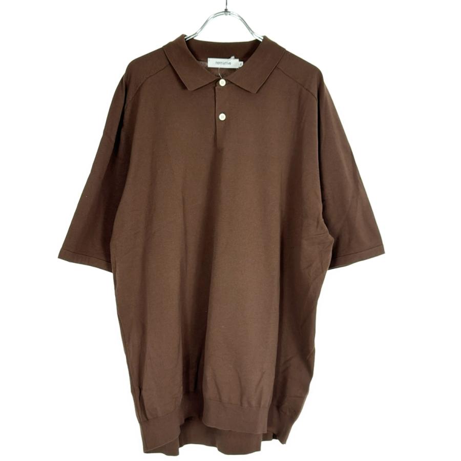 nonnative（ノンネイティブ） DWELLER S/S POLO SWEATER C/P YARN