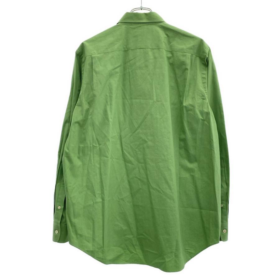 トップス Auralee WASHED FINX TWILL SHIRT Green 3 AURALEE（オーラリー） 23SS WASHED FINX TWILL SHIRT シャツ