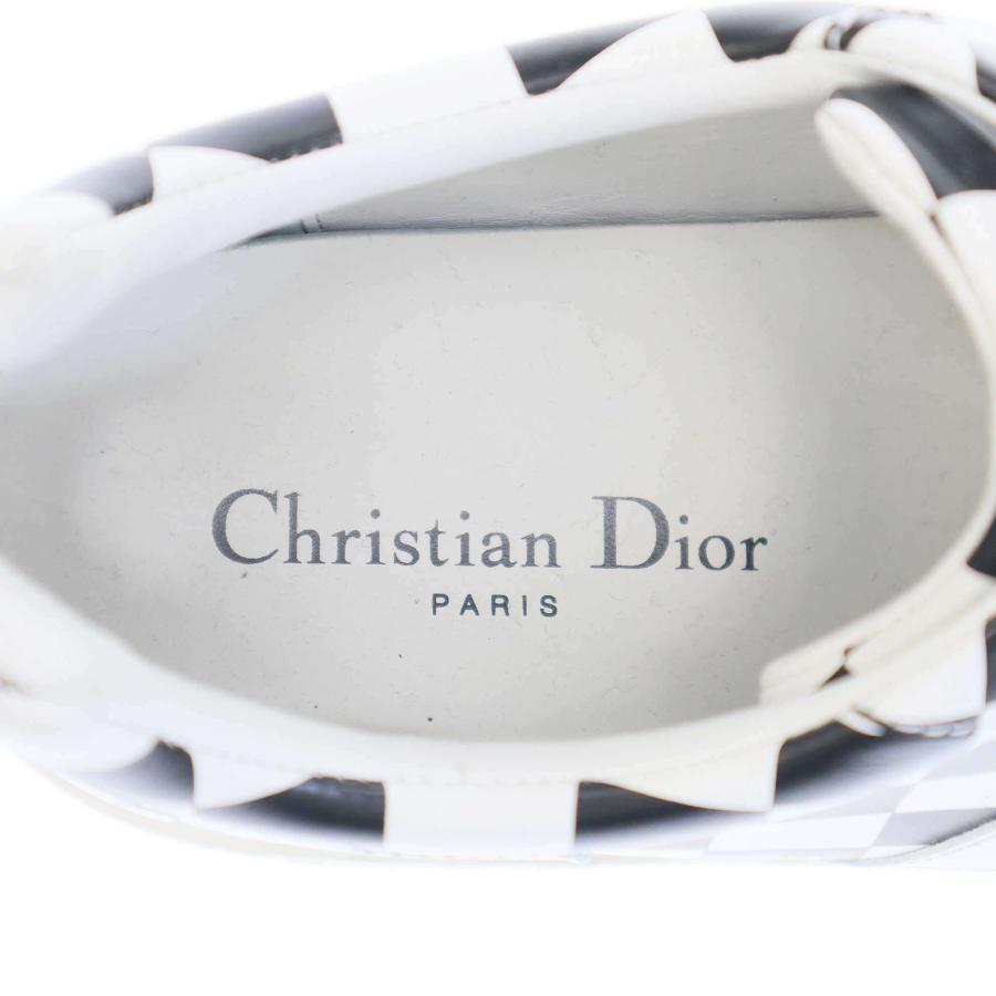 Christian Dior クリスチャンディオール D-BEE チェッカースニーカー