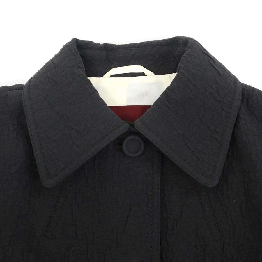 GUCCI グッチ テクスチャード コート 781318 ZAQE7 ブラック 38 IT8FGWRH32M7_3