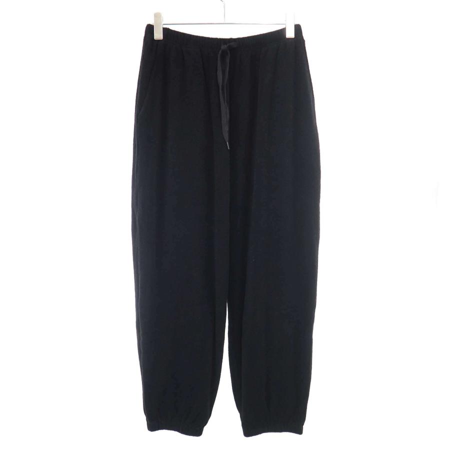 COMOLI（コモリ） 25SS パイルパンツ B01-05041 ブラック 3 