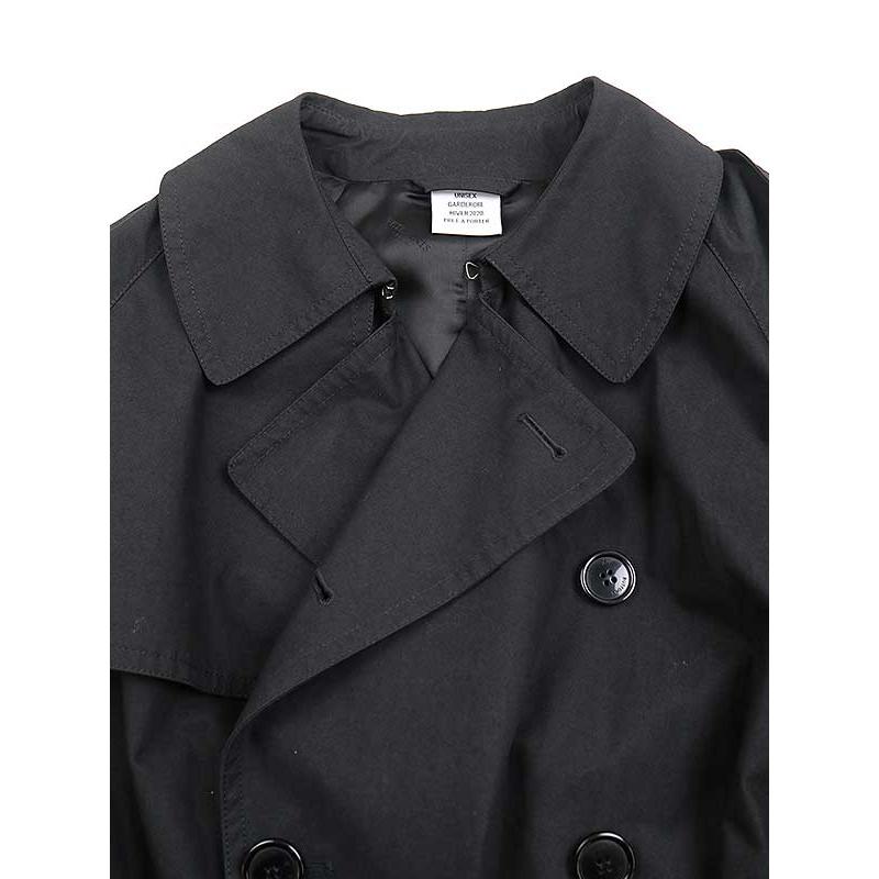VETEMENTS ヴェトモン ダブルブレストオーバーサイズトレンチ VETEMENTS ヴェトモン ダブルブレストオーバーサイズトレンチ