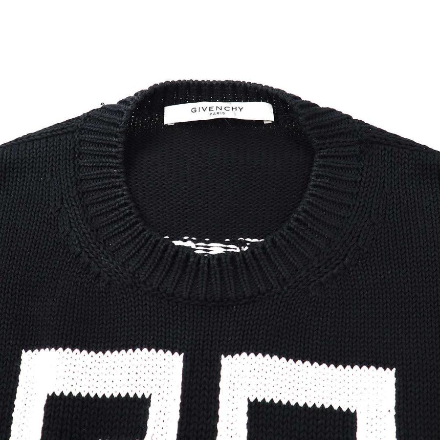 GIVENCHY ジバンシィ 19AW ロゴジャガードコットンニット GIVENCHY ジバンシィ 19AW ロゴジャガードコットンニット