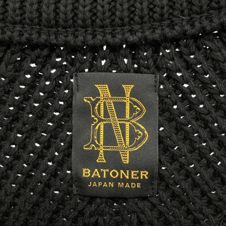 BATONER（バトナー） 24SS SIGNATURE DRIVERS ドライバーズニット BN