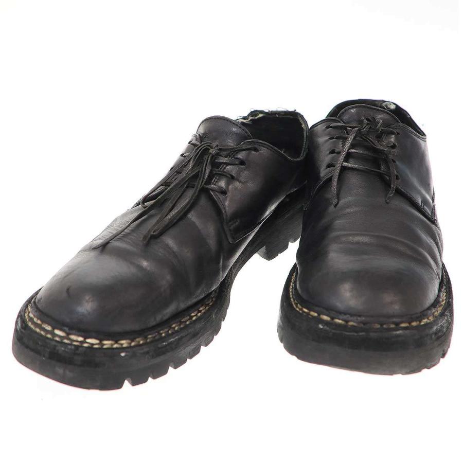GUIDI（グイディ） Horse Full Grain Classic Derby Shoes レザー