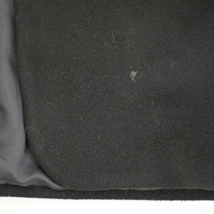 e BIOTOP ヨー ビオトープ cashmere collarless jacket カシミヤカラーレスジャケット EEL-34010-B ブラック F BIOTOP e ヨー ビオトープ cashmere collarless jacket カシミヤ