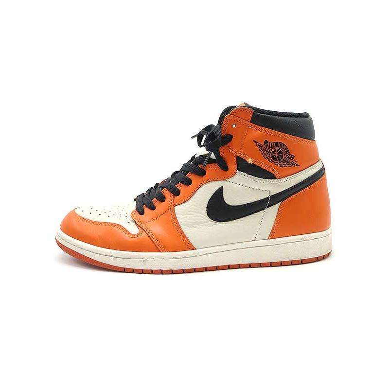 NIKE ナイキ AIR JORDAN1 RETRO HIGH REVERSE SHATTERED BACKBORD スニーカー オレンジ 28.5cm 555088-113 IT8OC8YY1ZPI｜modescape｜02