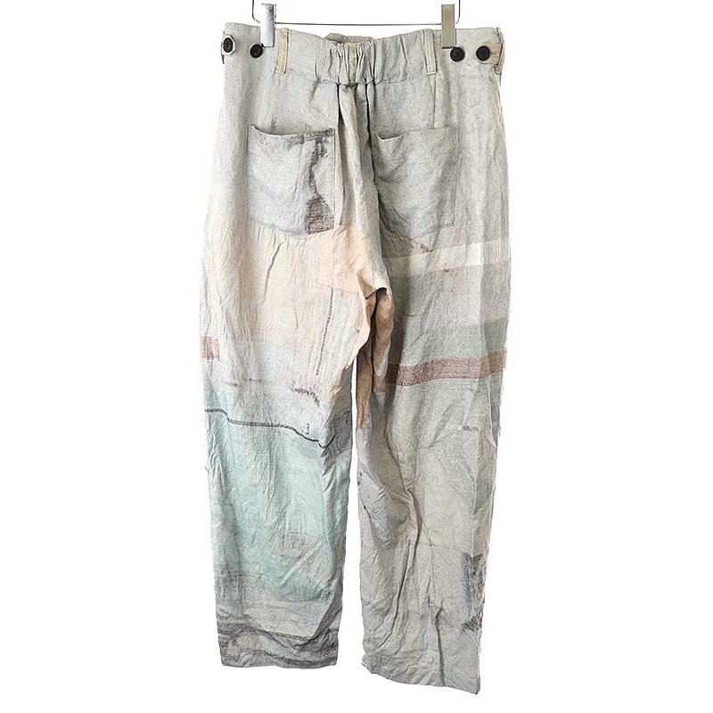 licht bestreben リヒトベシュトレーベン 23SS TUCK WIDE JAQUARD 