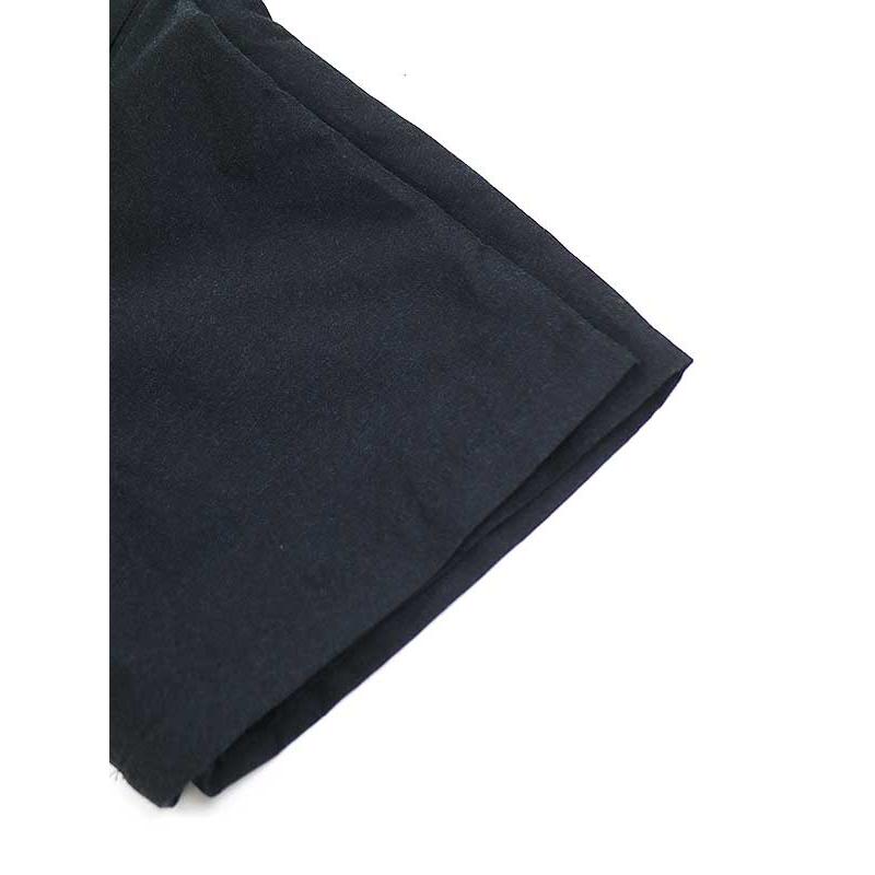 AZUMA アズマ 23SS KITSUNE JACQUARD COLLAR SHIRT ショートスリーブジャガードシャツ ブラック×ブルー 1 IT8Q87O5H9X7｜modescape｜04