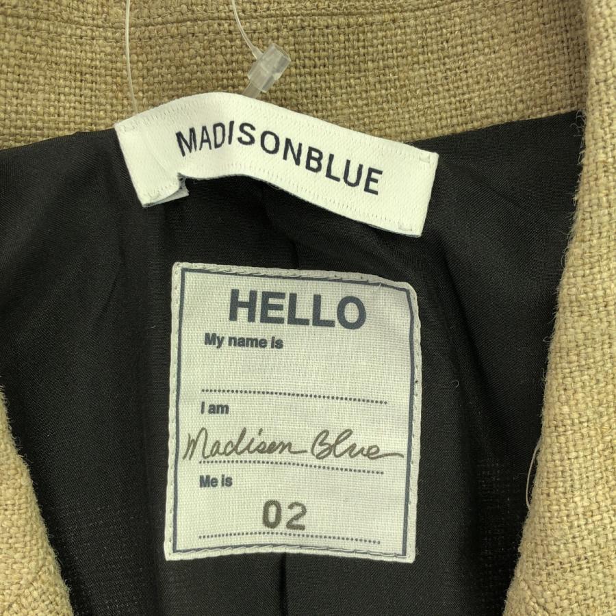 MADISON BLUE（マディソンブルー） 19AW SINGLE JACKET LINEN JACKET