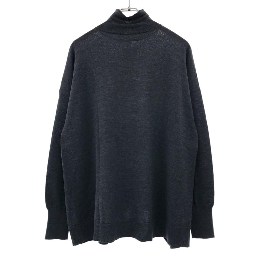 ENFOLD エンフォルド 23AW CURVE-HEM PULLOVER カーブヘムプルオーバー