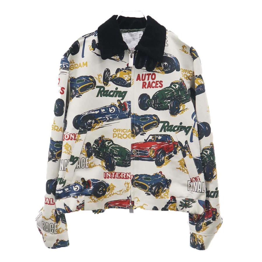 sacai（サカイ） 25SS Car Race Tropical Print Jacket カーレース