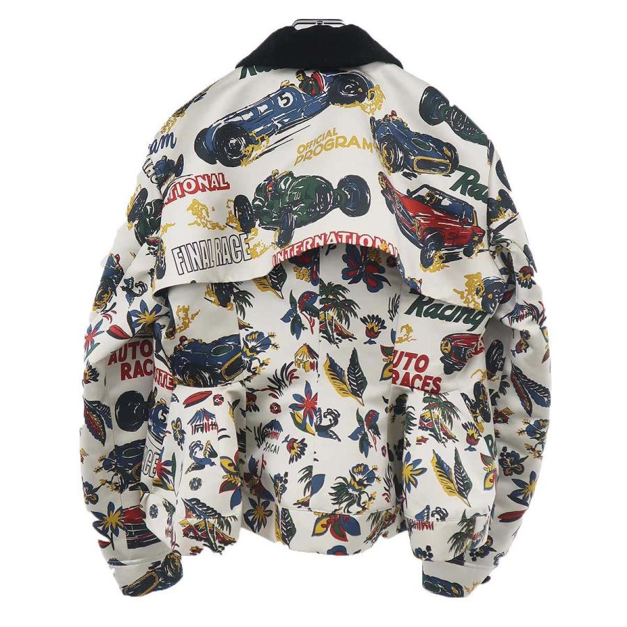 sacai（サカイ） 25SS Car Race Tropical Print Jacket カーレース