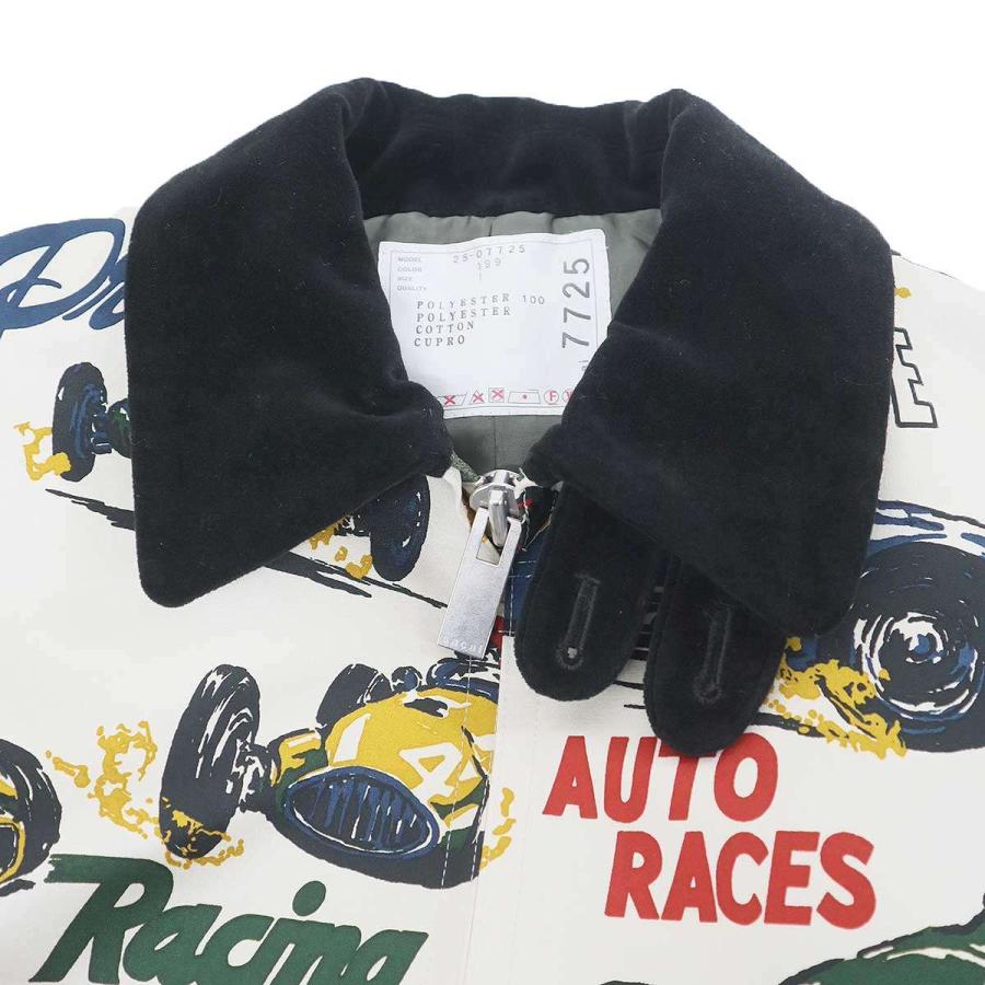 sacai（サカイ） 25SS Car Race Tropical Print Jacket カーレース