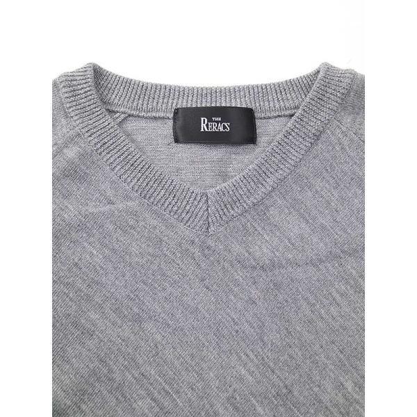 THE RERACS（ザ リラクス） ザ リラクス 17AW ウールシルクVネック 
