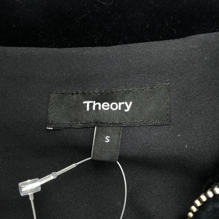 極美品】24AW Theory セオリー ALINE ZIP JKT ベロア セオリー(Theory