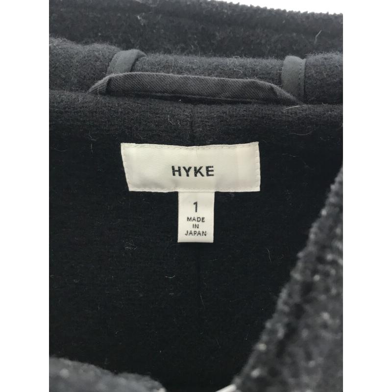 HYKE（ハイク） 15AW ダッフルコート ブラック 1 152-17028