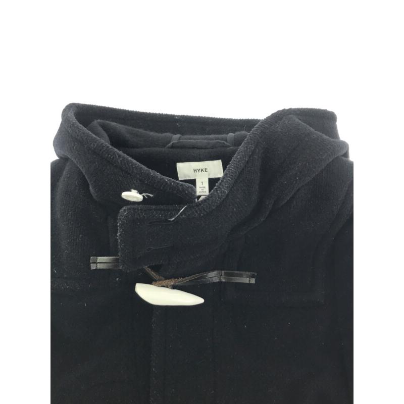 HYKE（ハイク） 15AW ダッフルコート ブラック 1 152-17028