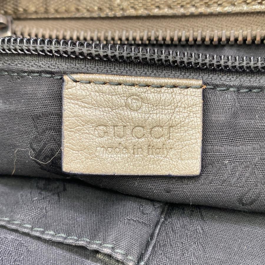 GUCCI（グッチ） GGキャンバス メタリックトートバッグ 211133