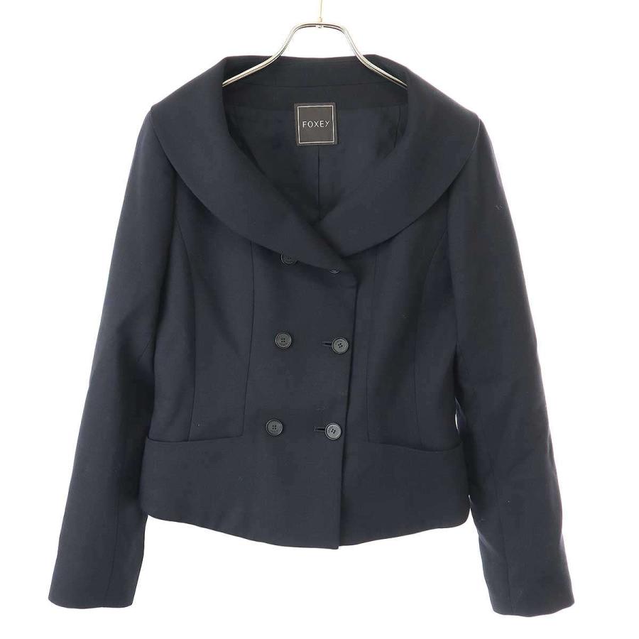 FOXEY（フォクシー） GRACE JACKE グレースジャケット 43156 ネイビー