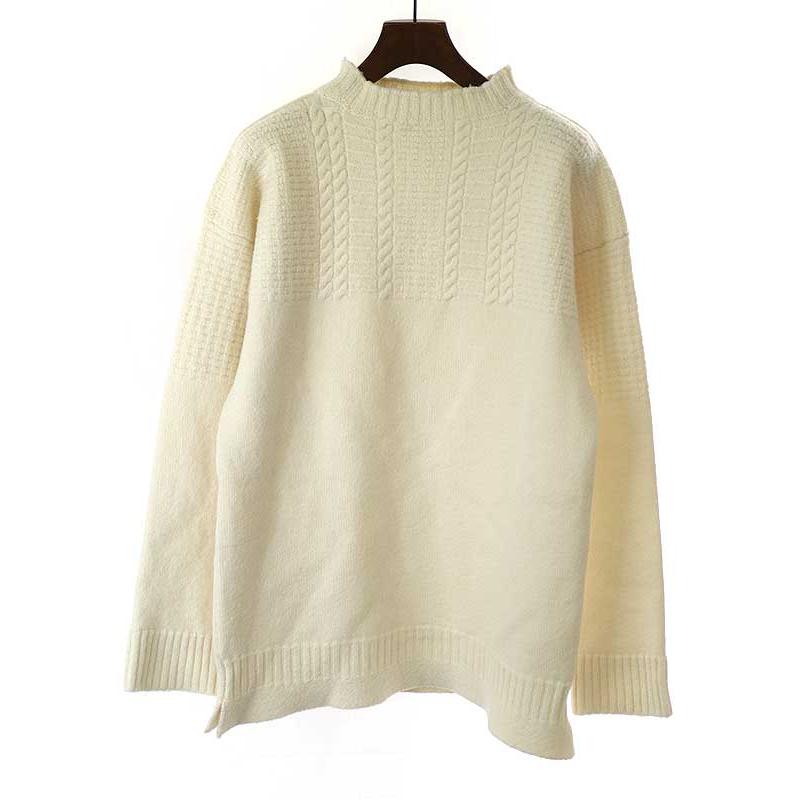 Maison Margiela メゾンマルジェラ ニット ホワイト M Maison Margiela Margiela1 10 メゾン マルジェラ 21AW ボトル