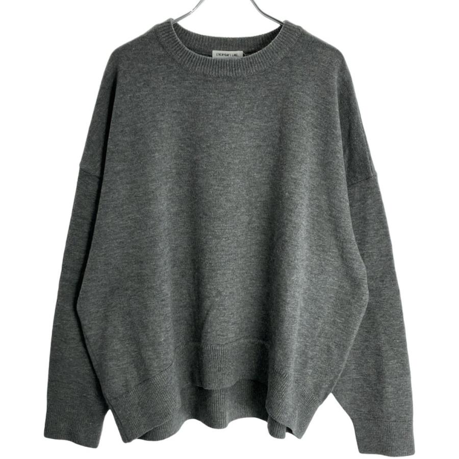 美品✨24年 ドゥーズィエムクラス エブリディアイライク ベーシックニット 白 美品✨24年 ドゥーズィエムクラス エブリディアイライク