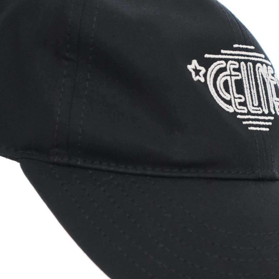 CELINE セリーヌ ウィルターン ベースボールキャップ ブラック S CELINE セリーヌ ウィルターン ベースボールキャップ ブラック S