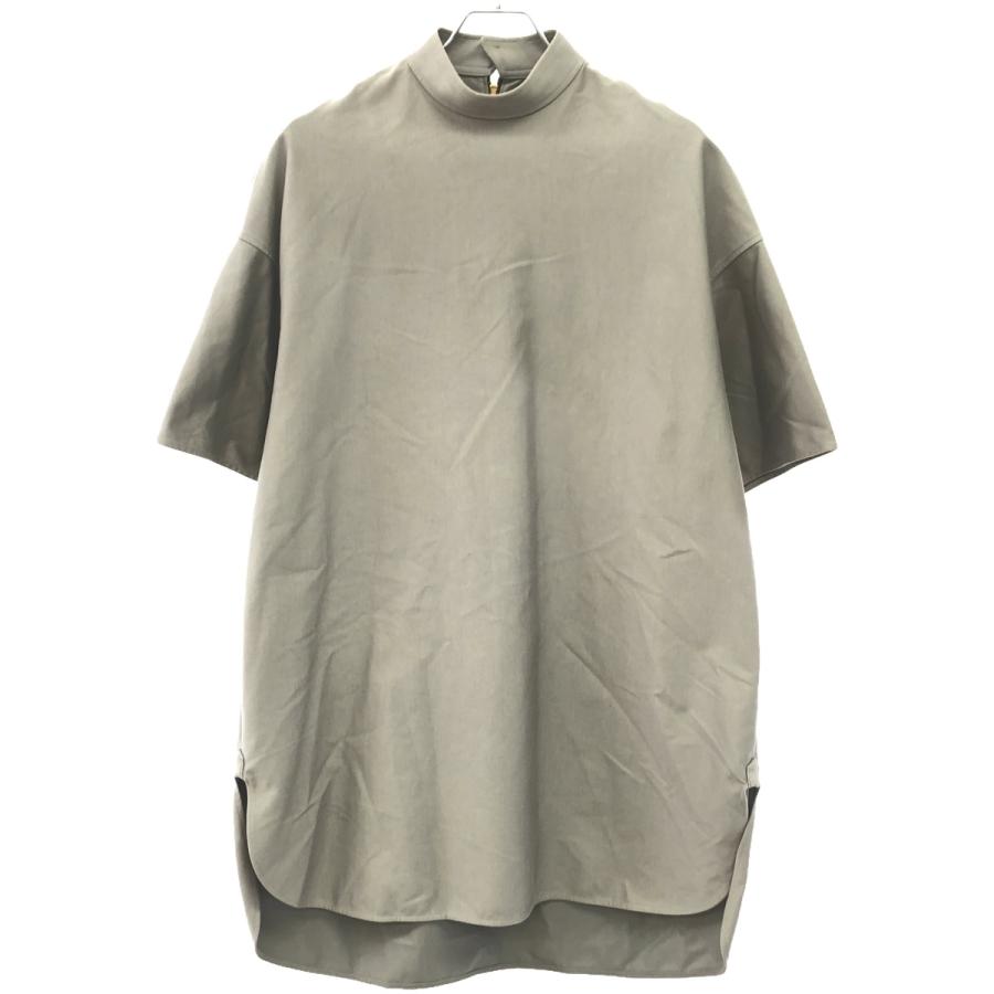 THE RERACS ザ リラクス 22SS C/NY SATIN STAND COLLAR ZIP サテン  