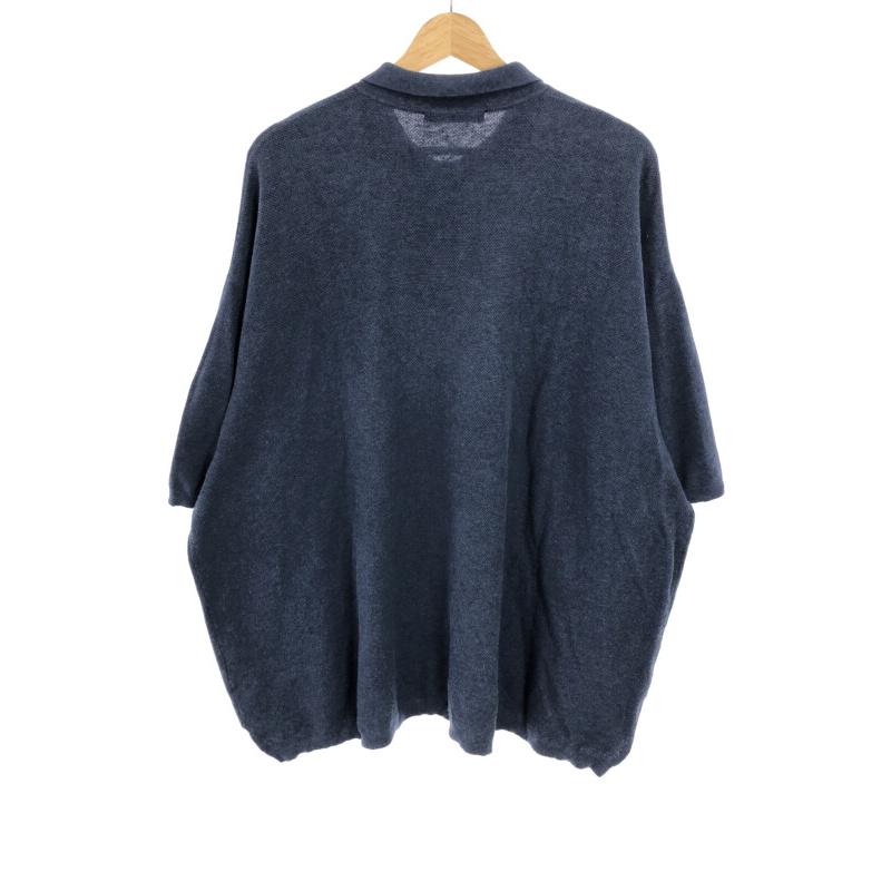 is-ness イズネス KNITTED BIG POLO ビッグサイズニット