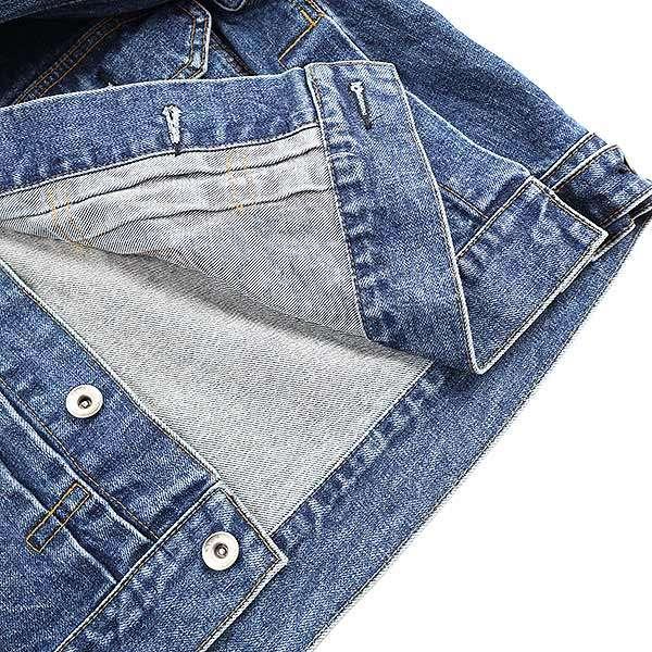 sacai サカイ 23SS フレアスリーブクロップドデニムジャケット sacai サカイ 23SS フレアスリーブクロップドデニムジャケット