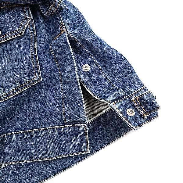 sacai サカイ 23SS フレアスリーブクロップドデニムジャケット sacai サカイ 23SS フレアスリーブクロップドデニムジャケット