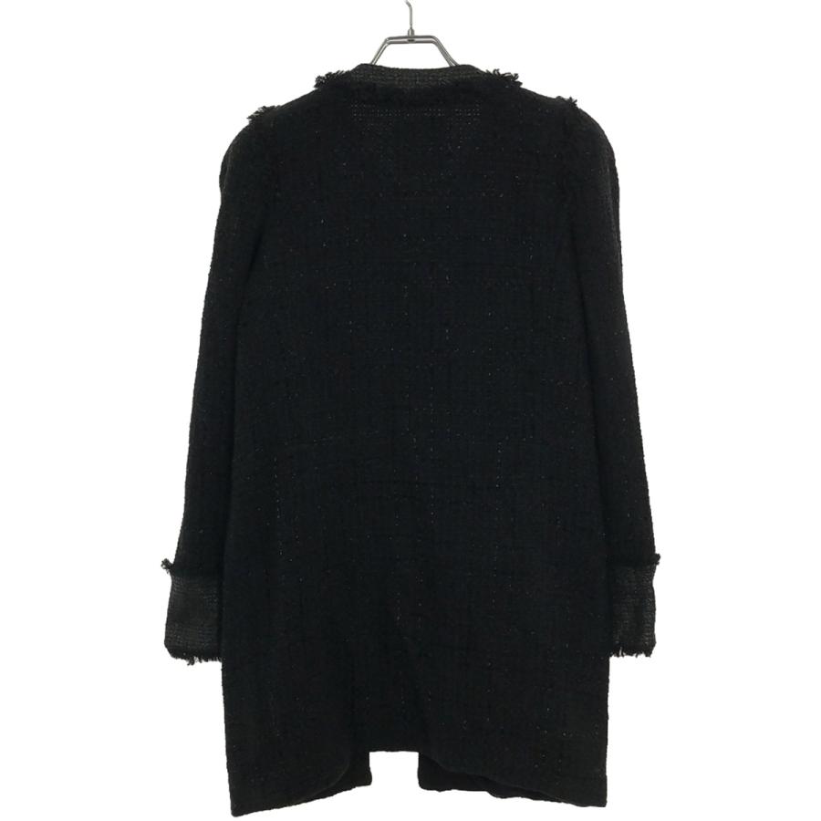 PINKO ピンコ 19AW フラワーブローチツイードコート 1G14J4