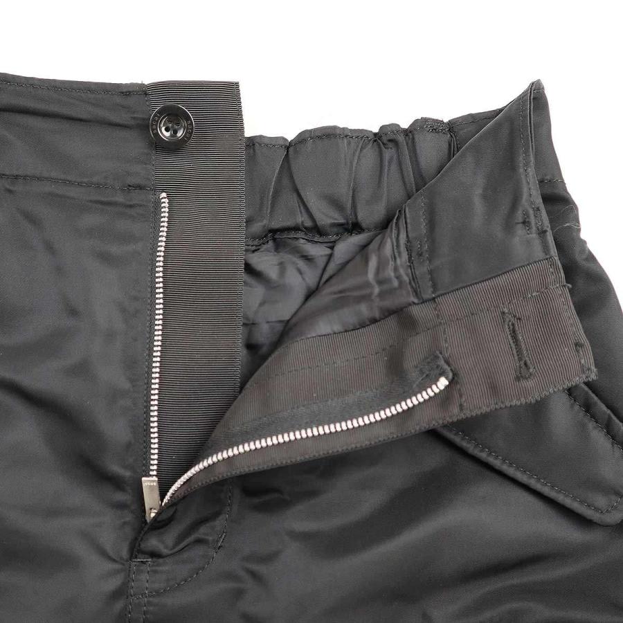 sacai（サカイ） 24SS ドッキングナイロンミリタリープリーツスカート