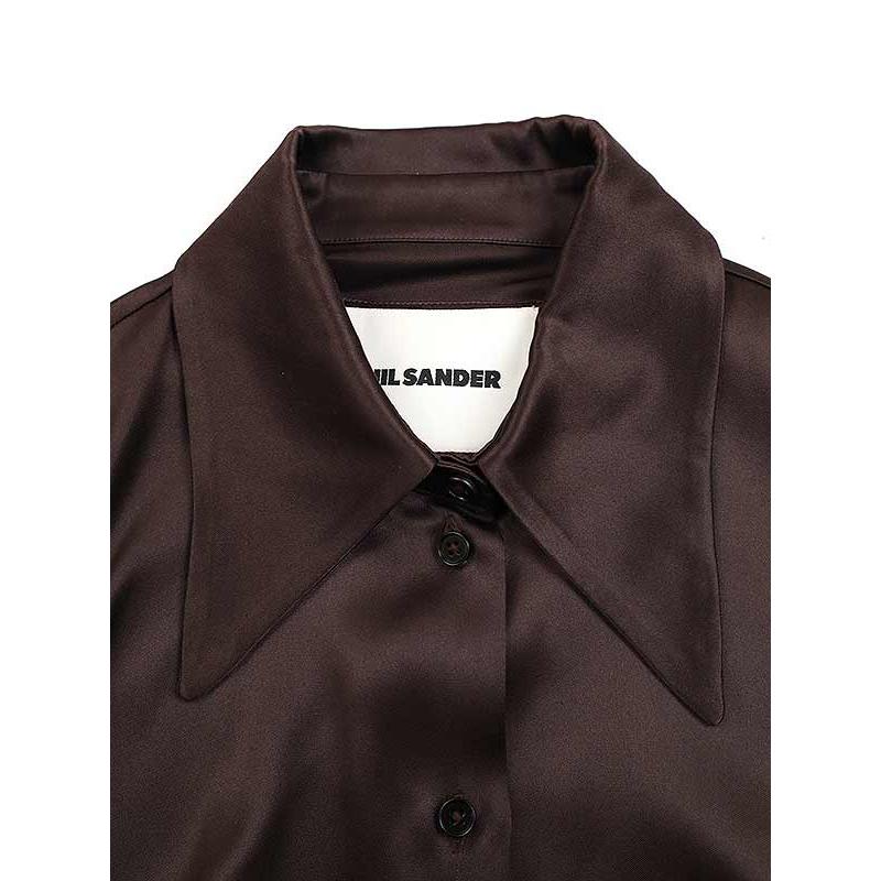 JIL SANDER ジルサンダー 22AW ポインテッドカラー シルク JIL SANDER ジルサンダー 22AW ポインテッドカラー シルク