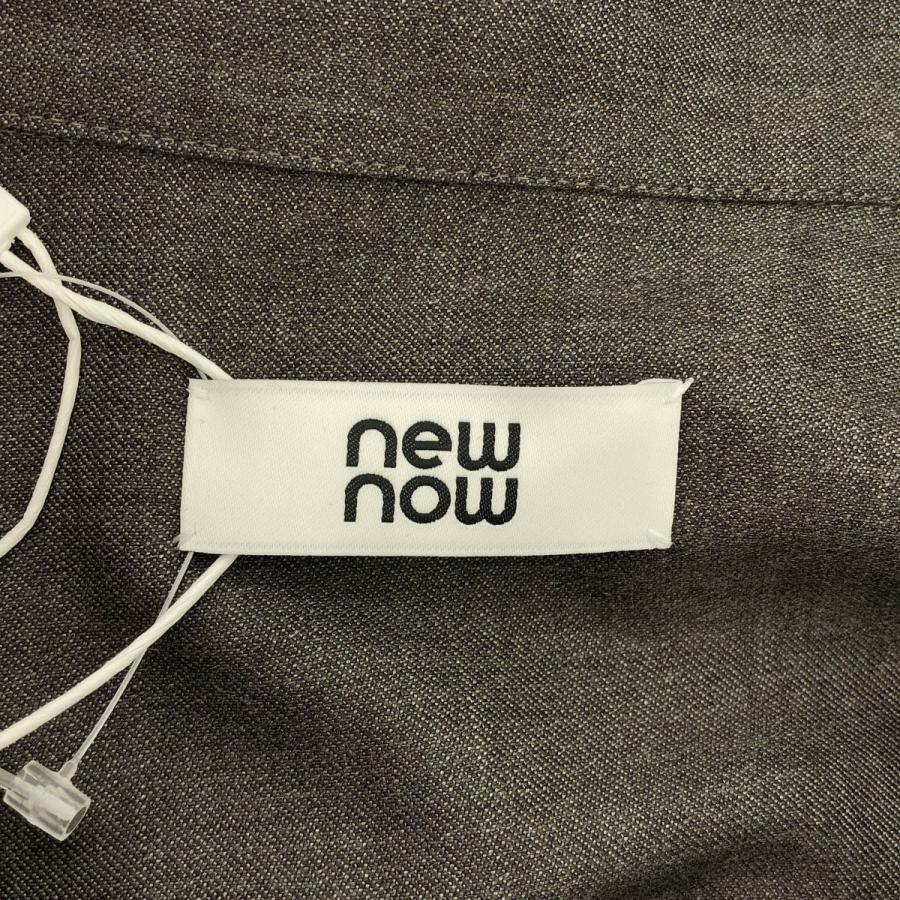 newnow ニューナウ Wool Shirt ウールクラシックシャツ 2402BL02 グレー系 M シャツ newnow ニューナウ Wool Shirt ウールクラシックシャツ