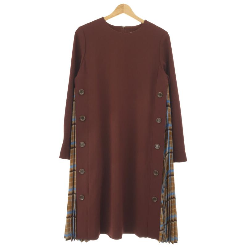 EZUMi WAKO × EZUMI ワコー エズミ サイドスリットプリーツ切替  