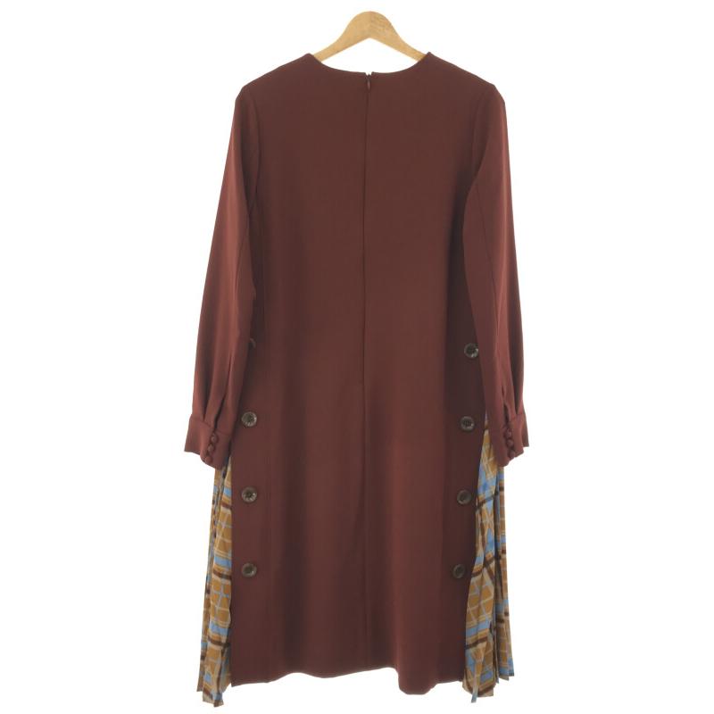 EZUMi WAKO × EZUMI ワコー エズミ サイドスリットプリーツ切替  