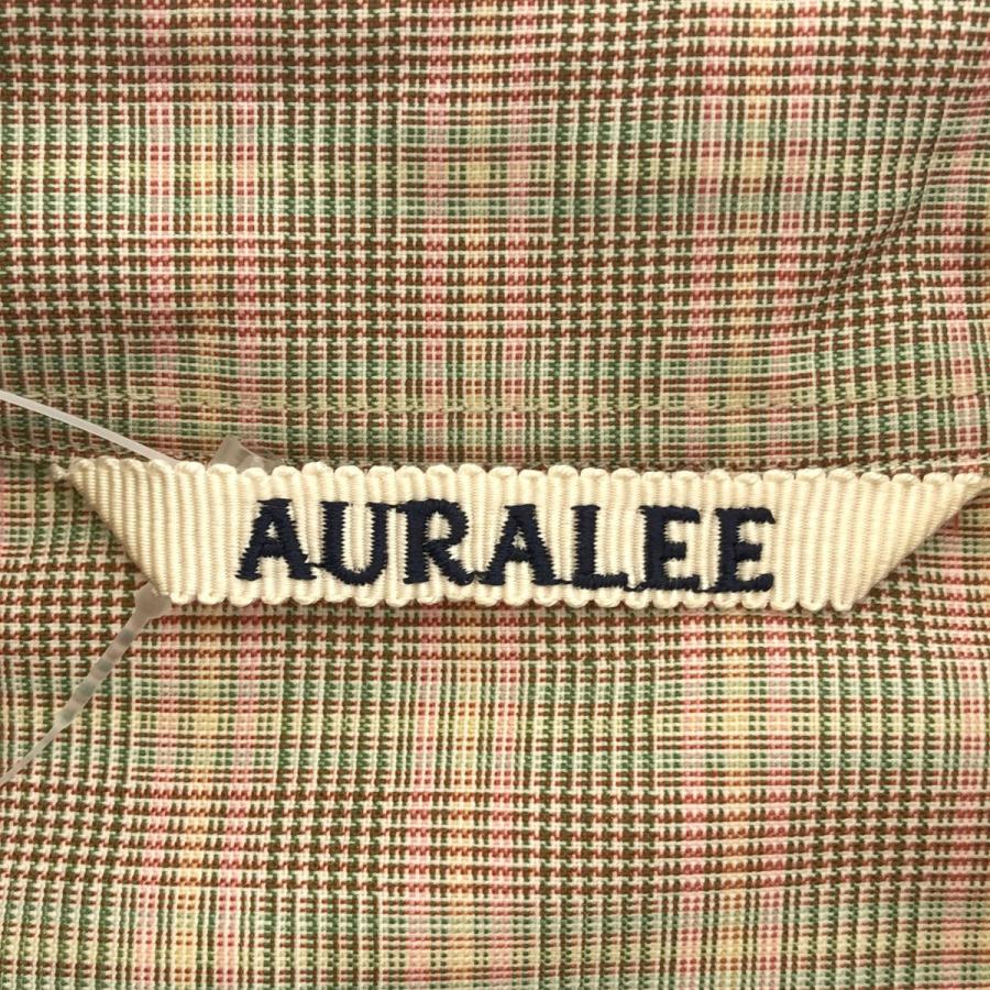 AURALEE（オーラリー） 20SS SUPER LIGHT WOOL CHECK SHIRTS スーパー