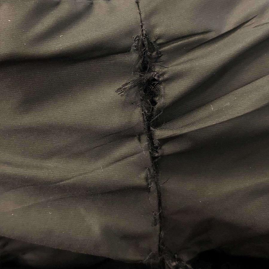 リチウムオム　シープスキン　ボンバージャケット　襟ボア　日本製　本革　46サイズ Rick Owens リックオウエンス 22SS Cropped Flight Bomber