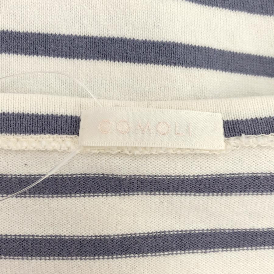 COMOLI 18SS ボートネックボーダーカットソー COMOLI コモリ 18SS ボートネックボーダーカットソー M01-05004