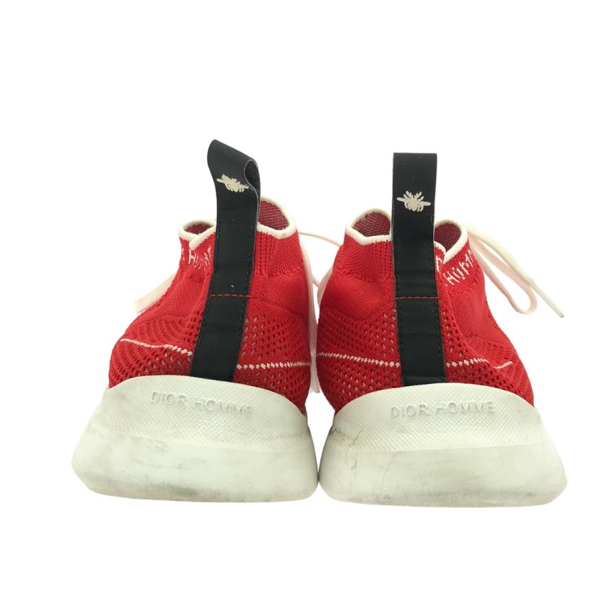 Dior HOMME ディオールオム テクニカルニット スニーカー レッド 41