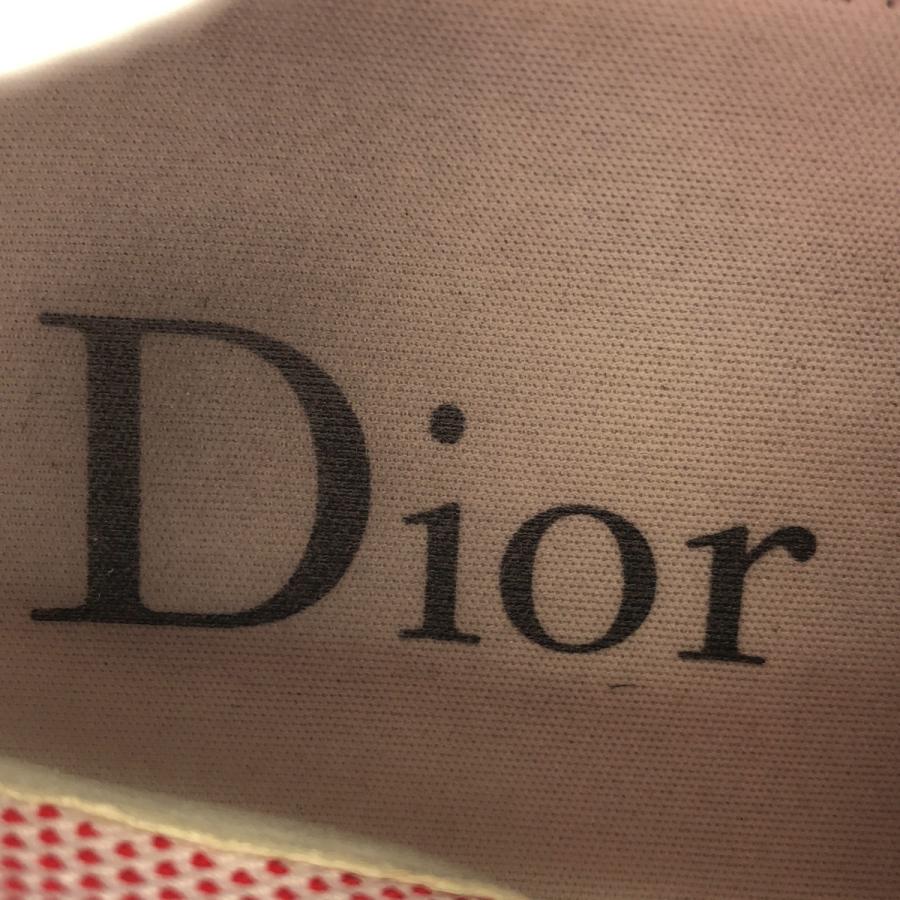 Dior HOMME ディオールオム テクニカルニット スニーカー レッド 41
