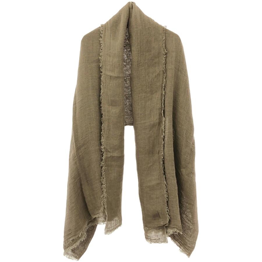 【✨極美品✨】Maison de Vacancesリネンストール Maison de Vacances De メゾンドバカンス 大判リネンストール 20